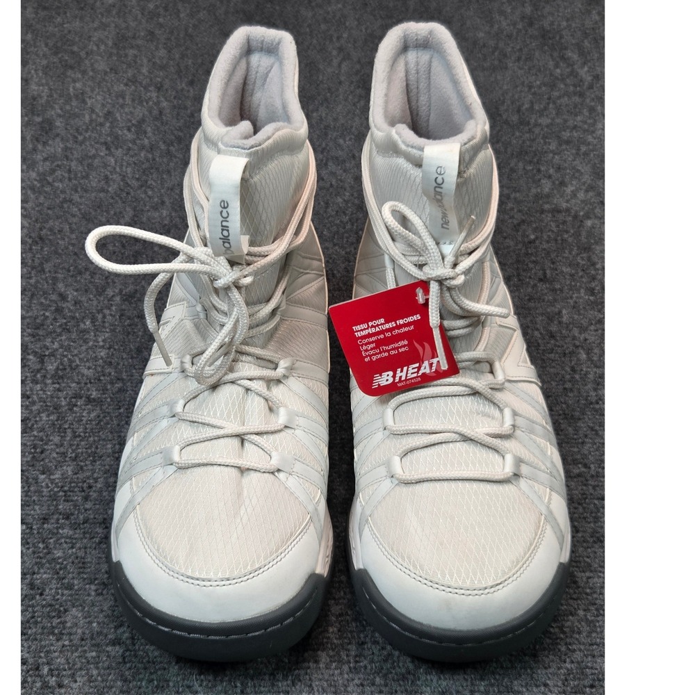 NEW New Balance Fresh Foam 2000 Winter Boots Womens 12 White Grey BW2000WT